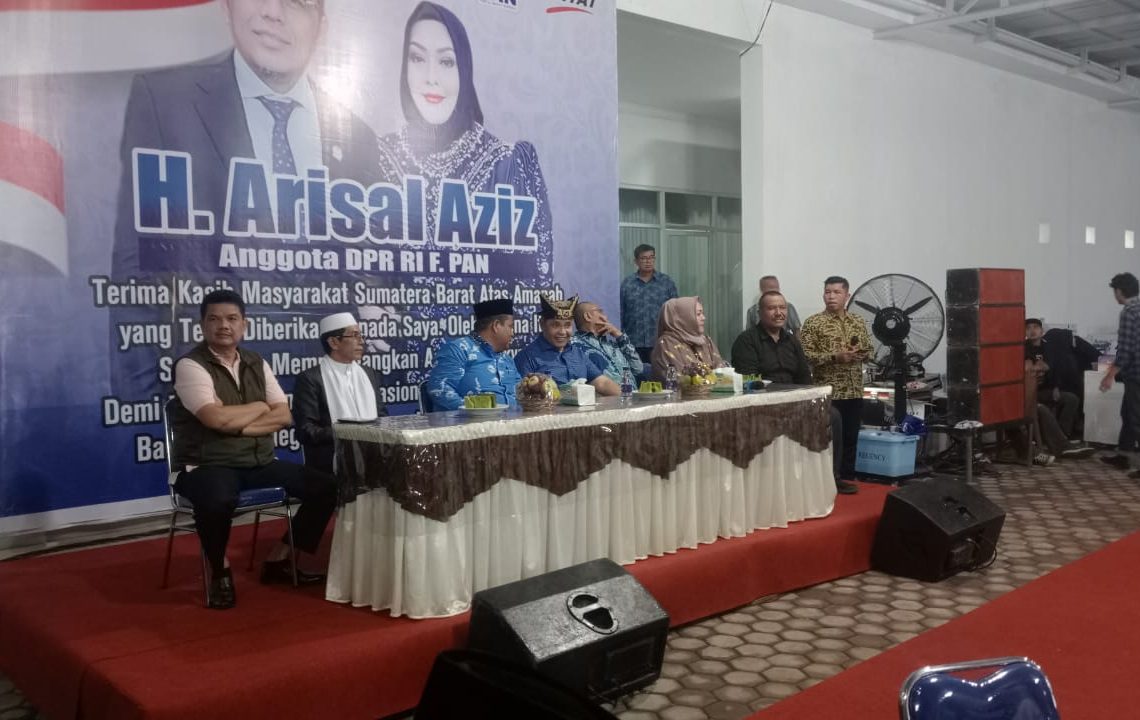 Resmi Dilantik jadi Anggota DPR RI, Ribuan Pendukung Ramaikan Tasyakuran H. Arisal Azis