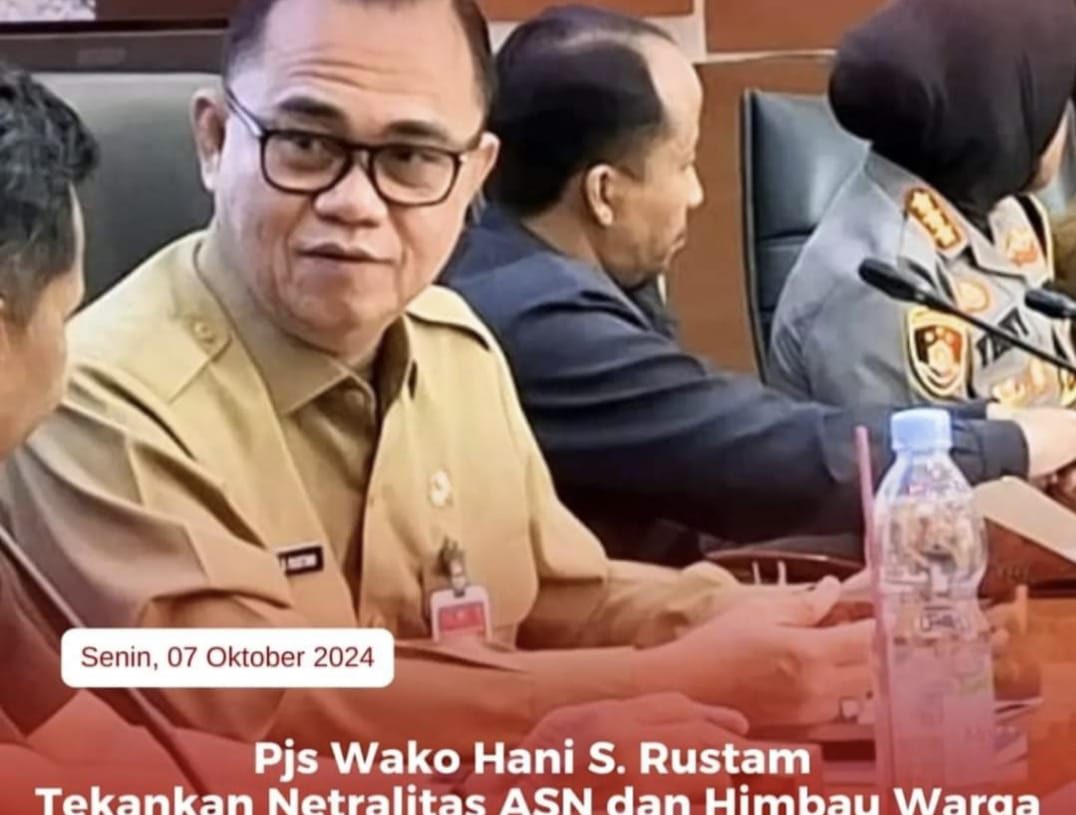 Lagi, Pjs Wako Tegaskan ASN untuk Netral, Warga Jangan Terpancing Isu Negatif