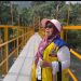 Jembatan Gantung Penghubung Nagari Lubuk Betung dengan Nagari Kudo-Kudo Rampung Dikerjakan