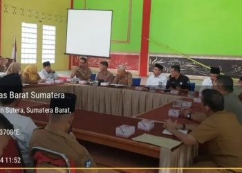 Sekda Mawardi Roska Pimpin Rapat Finalisasi Persiapan MTQ ke 41 Tingkat Pesisir Selatan