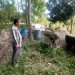 Pagi Buta Kades Ini Berada di Lokasi Proyek, Lakukan Pengawasan Langsung Bangun Jalan Desa