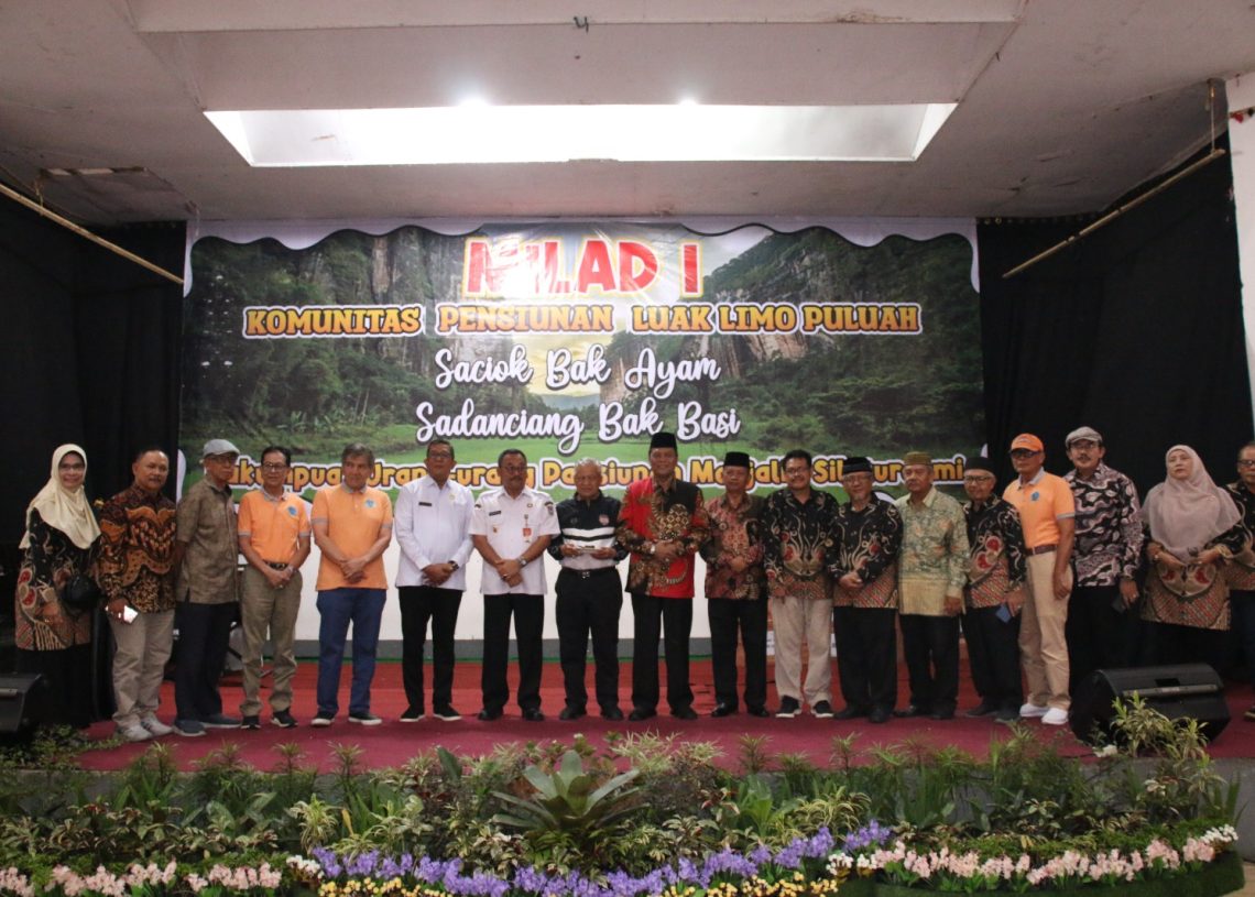 Pj Wali Kota Payakumbuh Apresiasi Peringatan HUT ke 1 Komunitas Pensiunan