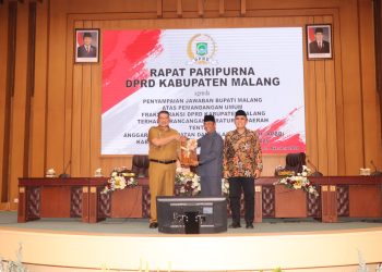 Paripurna Penyampaian Jawaban Plt Bupati Malang Terhadap Ranperda APBD Tahun Anggaran 2025