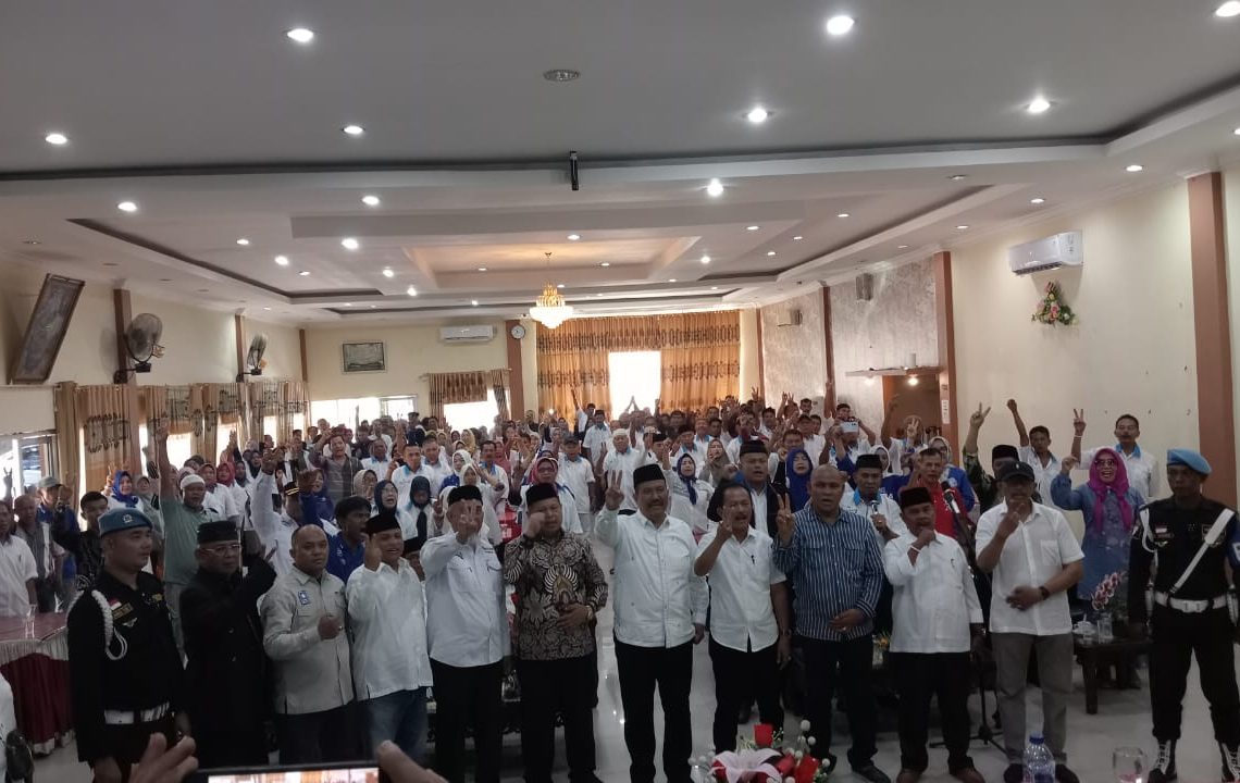 Rakor Tim Relawan Pemenangan MM-BA Membludak, Semangat Menangkan Pilkada Membahana