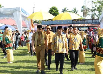 Pj Gubernur Sumbar Audy Buka MTQ Nasional Tingkat Kabupaten Pesisir Selatan ke XLI di Sutera