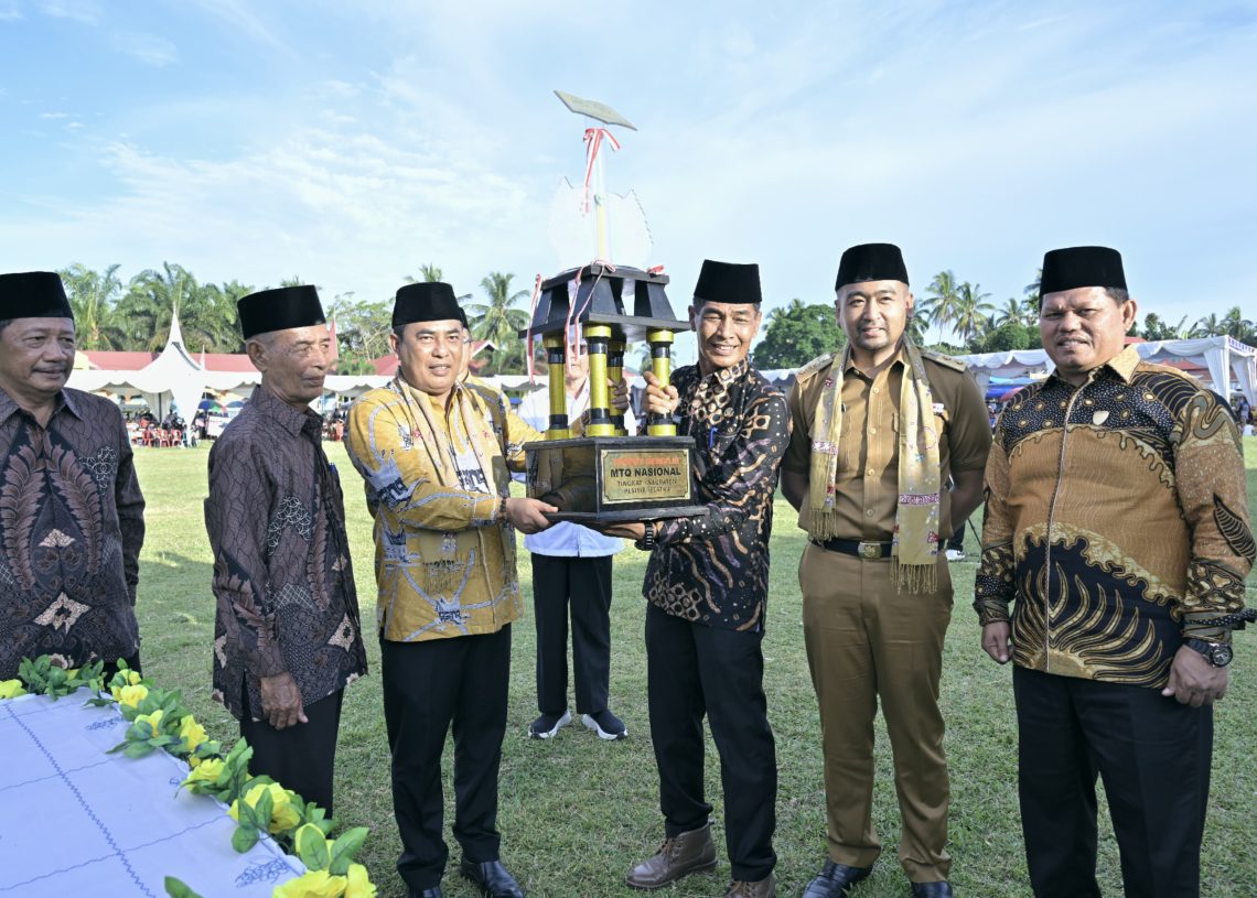 Buka MTQ XLI Pessel, Plt Gubernur Audy : Lahirkan Generasi Qur’ani untuk Sumbar Madani