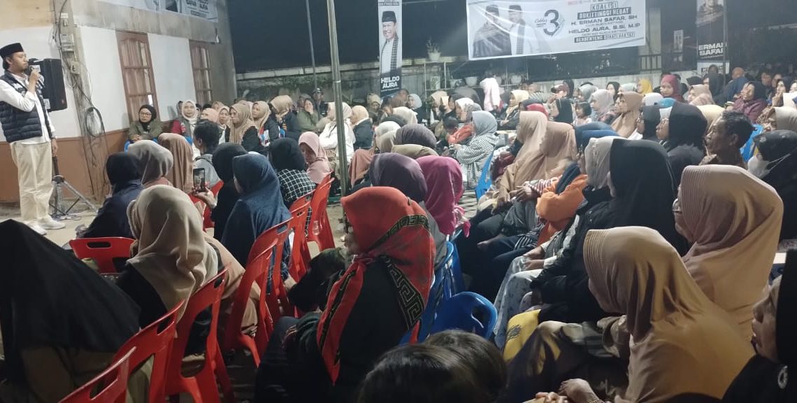 Erman-Heldo Sosialisasikan Visi Misi pada Hampir Seribu Pendukungnya