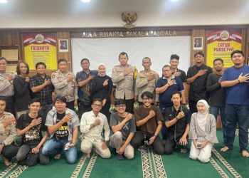 Kapolsek Grogol Petamburan, Gelar Silatuhrami Bersama Rekan Media Jakarta Barat