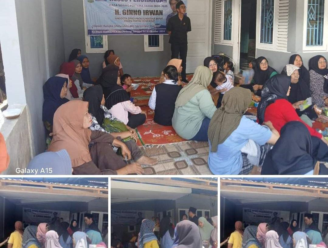 Masyarakat Antusias Sambut H. Ginno Irwan di Hari ke Dua Reses Anggota DPRD Sumbar