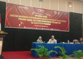 KPU Pasaman Gelar Bimtek Aplikasi SITAB Untuk Memudahkan Laporan Badan Ad Hoc