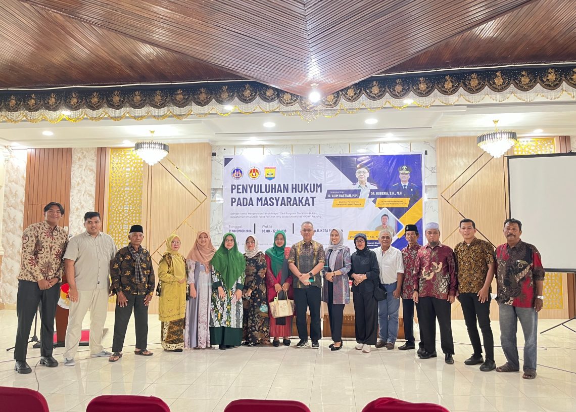 Penyuluhan Hukum Pada Masyarakat dengan tema Pengelolaan Tanah Ulayat