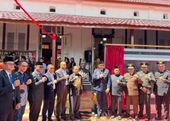 Patung dan Relief Perjuangan Bung Hatta serta Monumen Garuda Pramuka Diresmikan