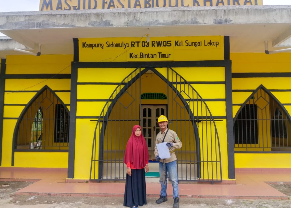 Komitmen Transformasi Digital, PLN Icon Plus Sumbagteng Lanjutkan Dukungan Internet untuk Masjid Fastabiqul Khairat Kijang