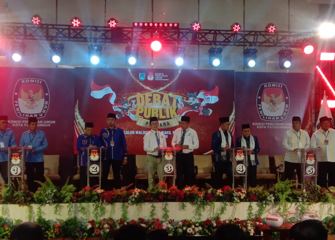 KPU Kota Payakumbuh Selenggarakan Debat Publik Paslon Walikota/Wakil Walikota Payakumbuh