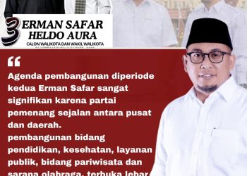 Karpet Merah untuk Program Kerja Periode Kedua Erman Safar, Andre : Sinergi Program Partai Pusat dan Daerah