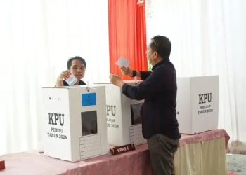 KPU Kabupaten Solok Gelar Simulasi Pemungutan dan Penghitungan Suara