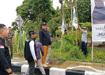 Masuki Minggu Tenang, KPU Pariaman Bersihkan Seluruh Atribut Kampanye Paslon