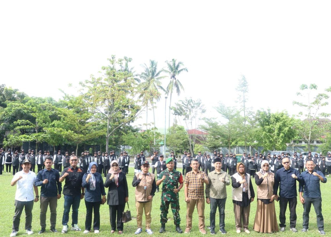 Bawaslu Kota Payakumbuh Gelar Apel Siaga Pengawasan Masa Tenang