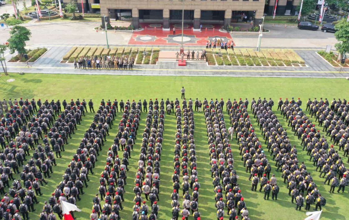1.115 Personel Gabungan Siap Kawal Pemungutan Suara Pilkada DKJ di Jakarta Barat