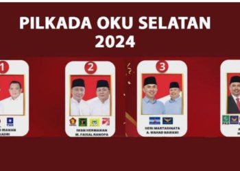 Paslon Nomor Urut 4 Abusama-Misnadi Unggul di Quick Count Pilkada Oku Selatan