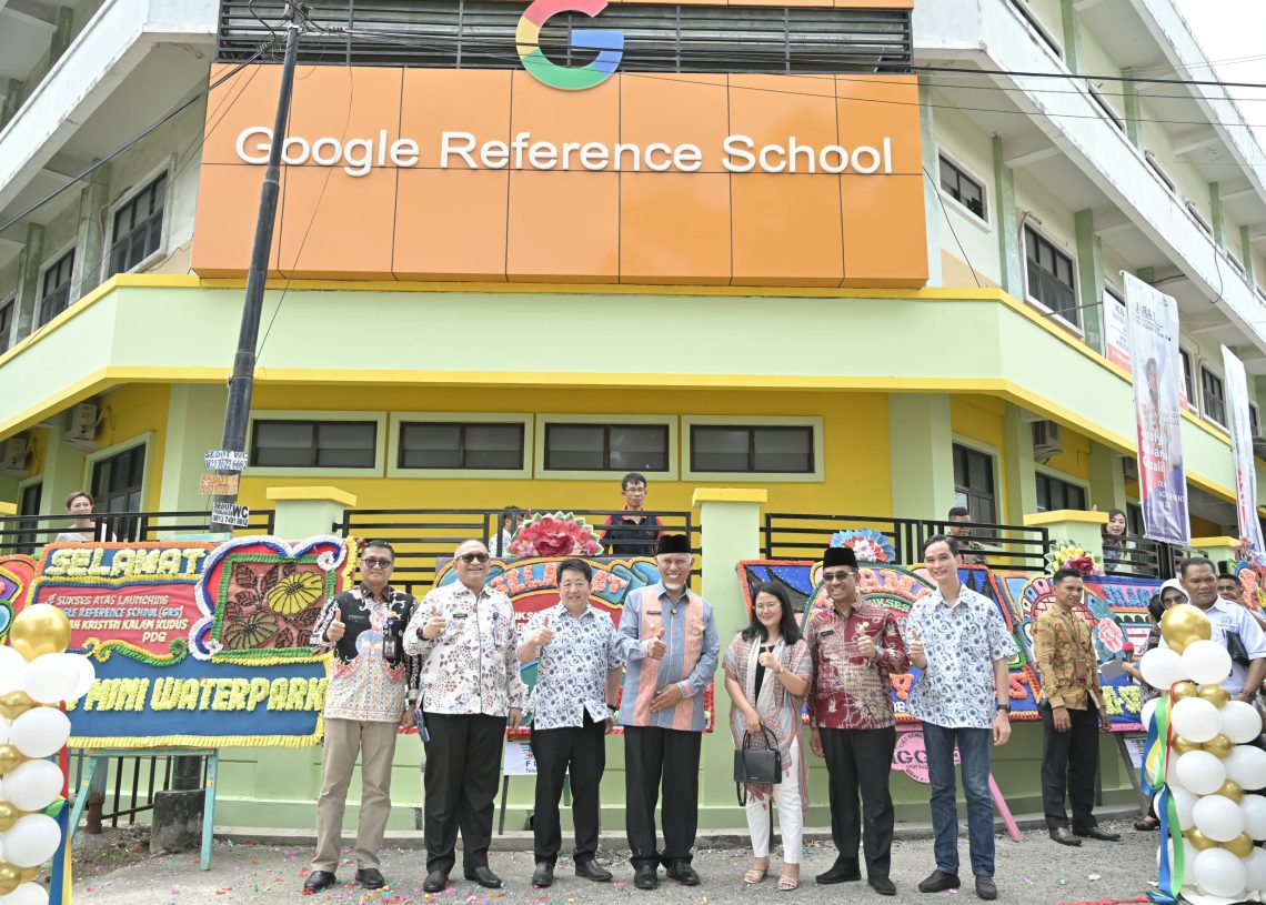 Gubernur Apresiasi Sekolah Kristen Kalam Kudus Padang sebagai Google Reference School Pertama di Sumatera