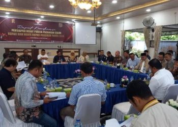 Jelang Debat Publik Paslon, KPU Pasaman Gelar Rakor Persiapan