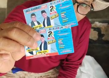 Masa Tenang, Paslon 02 JKA-Rahmad Disinyalir Bagi-bagi Sembako Berlabel BPKH