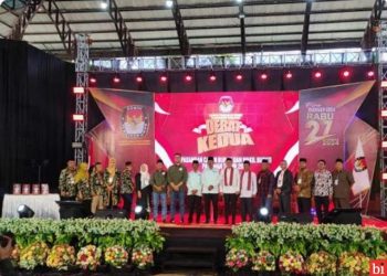 KPU Kabupaten Pasaman Sukses Gelar Debat Publik Kedua Paslon Bupati dan Wakil Bupati