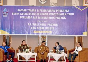 Perumda AM Padang Paparkan Rencana Penyesuaian Tarif di Hadapan Wakil Rakyat