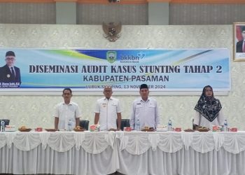 Pjs Bupati Pasaman Buka Diseminasi Audit Kasus Stunting tahap 2