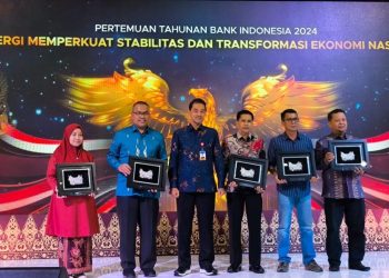 Pemkab Pessel Terima Anugerah Bank Indonesia dalam Pelaksanaan Elektronifikasi Transaksi