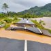 Diterjang Banjir, Akses Jalan Provinsi di Kampung Lambung Bukit Putus Total