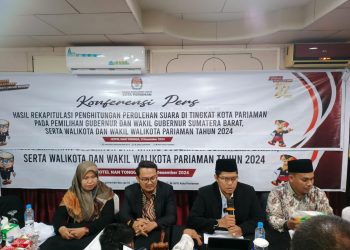 Hasil Rekap KPU Kota Pariaman Tetapkan Yota Balad-Mulyadi sebagai Walikota dan Wakil Walikota Terpilih
