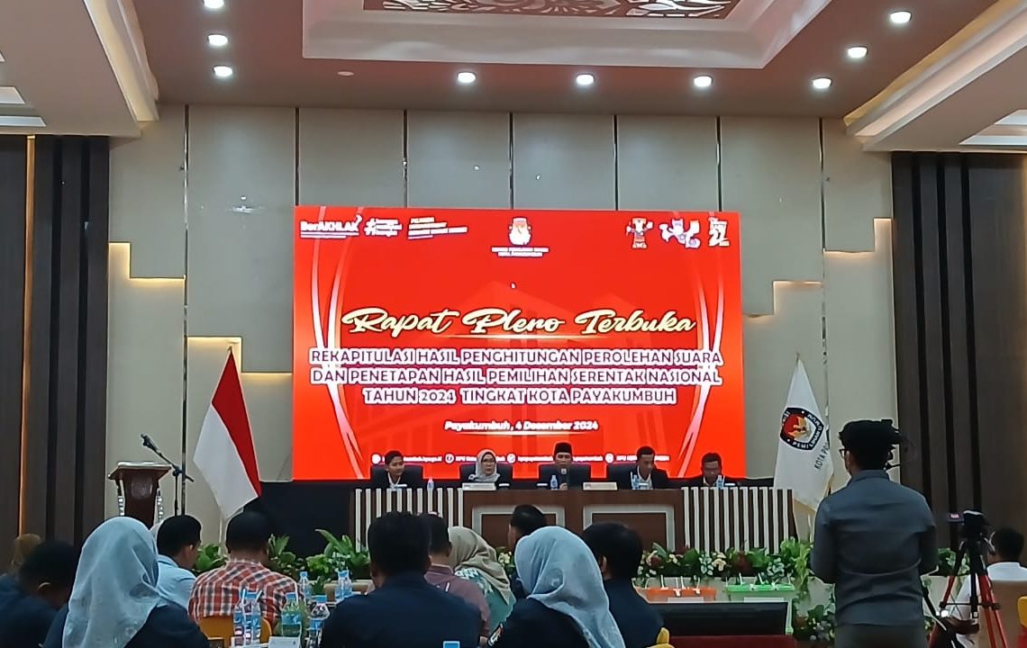 Rekapitulasi Hasil Pilkada Kota Payakumbuh, Paslon ZuZeMa Peroleh Suara Terbanyak