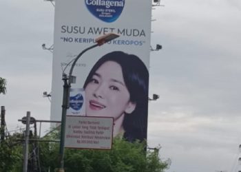 Soal Reklame Produk Collagena Susu Awet Muda di Daan Mogot, Satpol PP Jakbar akan Lakukan Tindakan