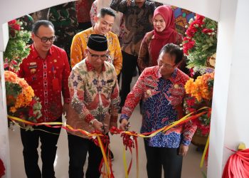 Gedung Perpustakaan Daerah Lambar Senilai 10 M Lebih Diresmikan