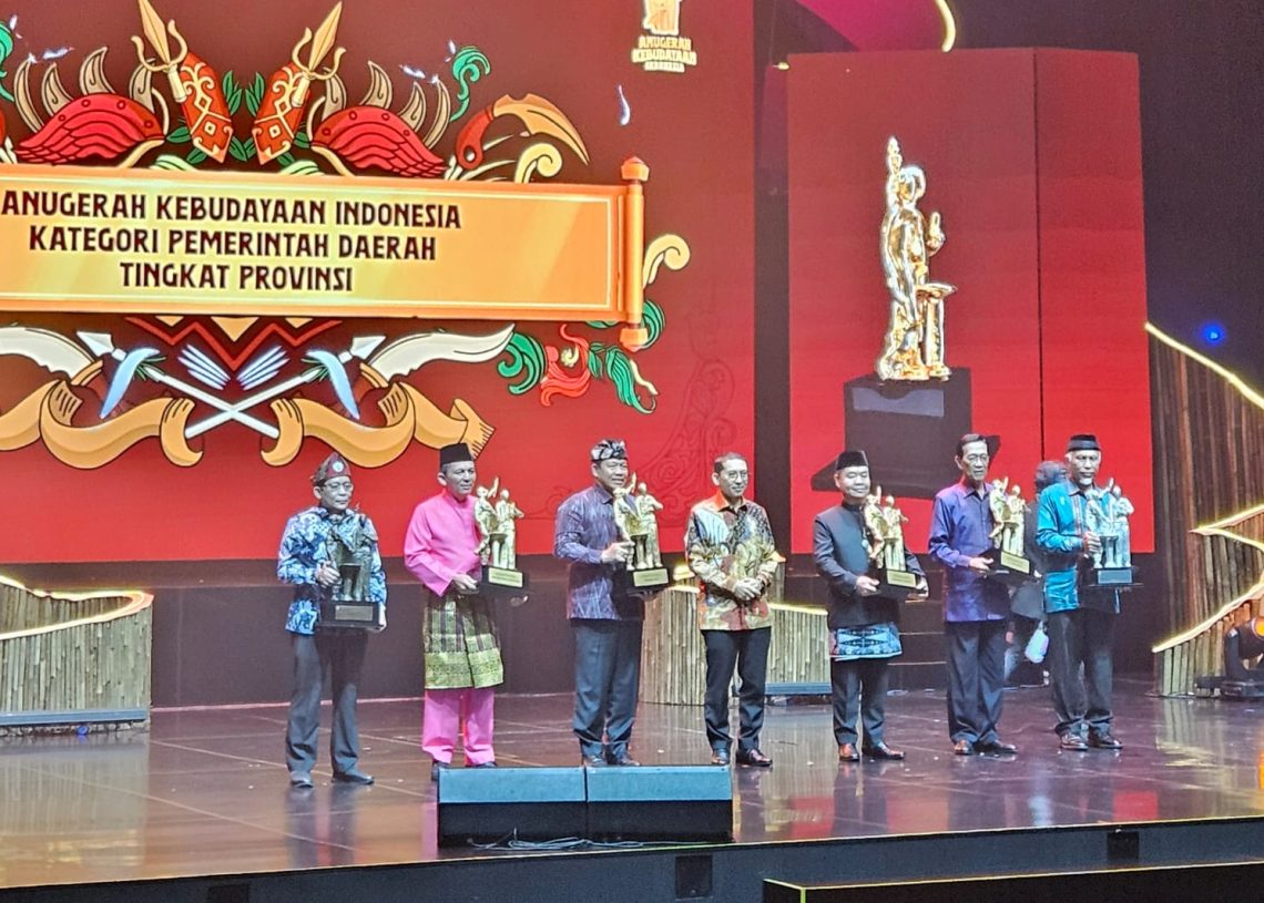 Pemprov Sumbar Raih Penghargaan dari Kementerian Kebudayaan RI