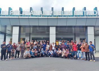 Diskominfo dan Wartawan Bukittinggi Pelajari Kerjasama Media Pemko Dumai