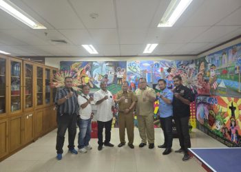 Pokja PWI Jakarta Barat, Audensi ke Sudin Parekraf di Lantai 7 Gedung Walikota