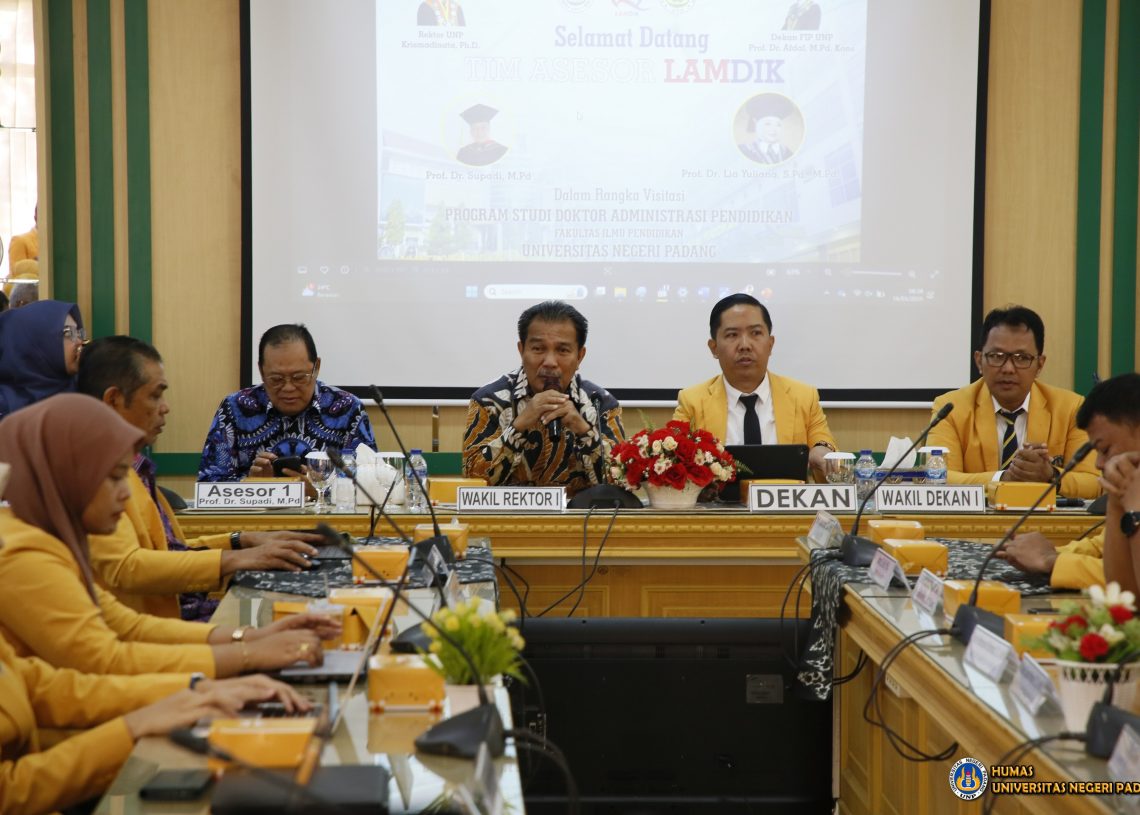 Visitasi Prodi Doktor Administrasi Pendidikan FIP UNP: Langkah Menuju Akreditasi Unggul
