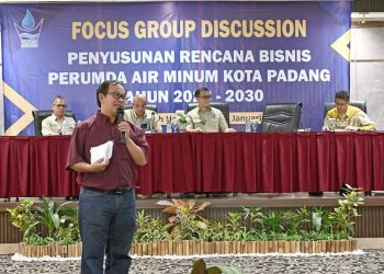Pemko Padang Gelar FGD Rencana Bisnis Perumda Air Minum 2026-2030