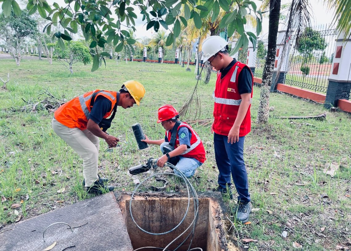 Siaga Nataru: PLN Icon Plus Sumbagteng Pastikan Stabilitas Jaringan Fiber Optic di Komplek Pemkab Bintan