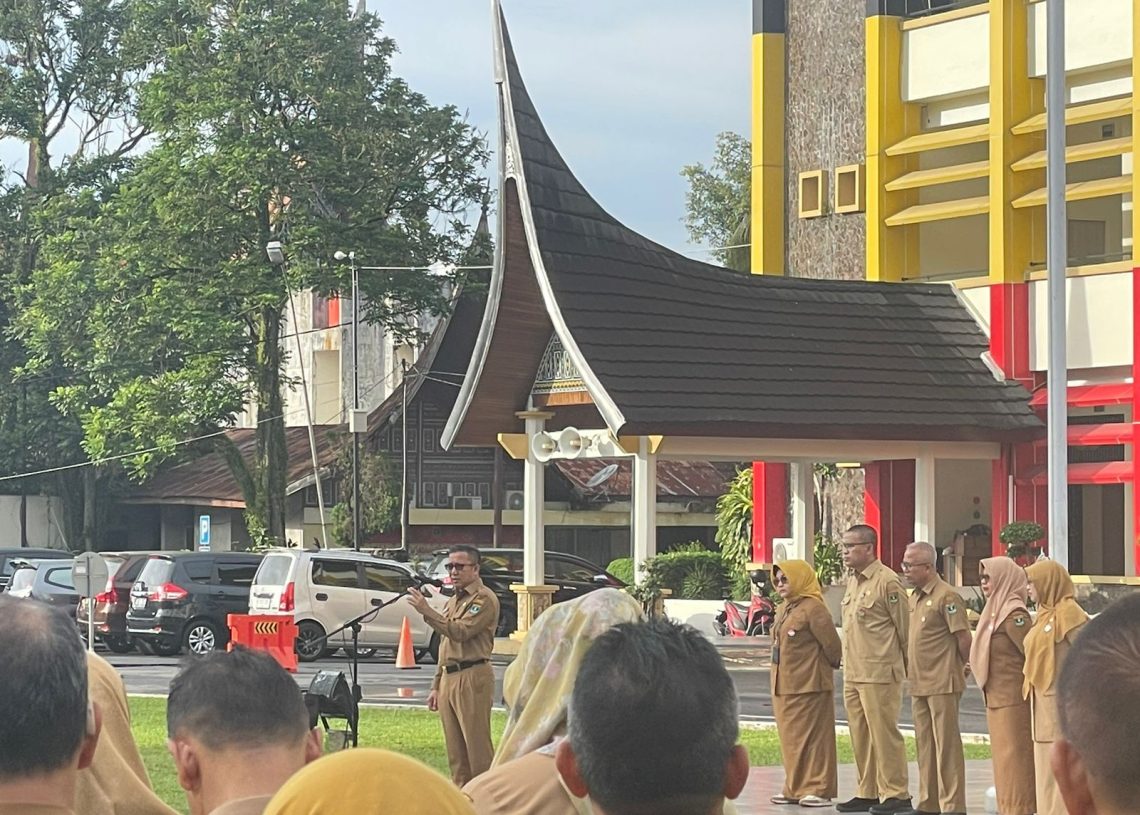 Pj Sekdaprov Sumbar Instruksikan Seluruh Jajaran Matangkan Persiapan Pelaksanaan Kegiatan Tahun 2025