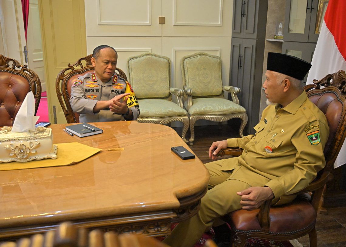 Gubernur dan Kapolda Sumbar Bahas Intensif Upaya Penguatan Sinergi untuk Keamanan dan Pembangunan Daerah