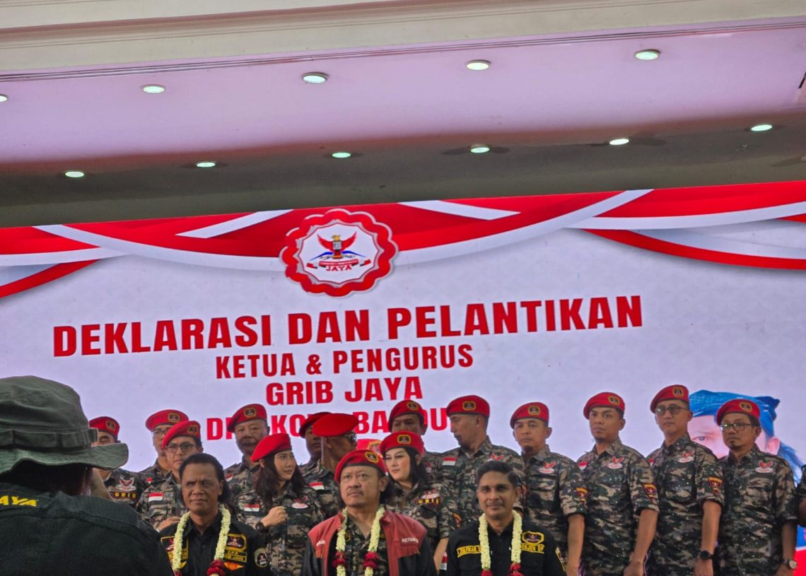 Ketum GRIB Jaya H. Hercules Hadiri Deklarasi Pelantikan DPC GRIB Bandung 
