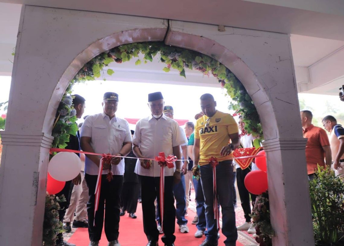 GOR Kebanggaan Kota Solok Akhirnya Diresmikan