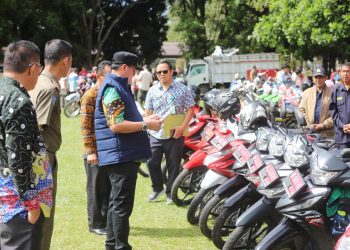 Pastikan Randis Layak dan Aman Dipakai, Pj Bupati Lambar Lakukan Cek Fisik