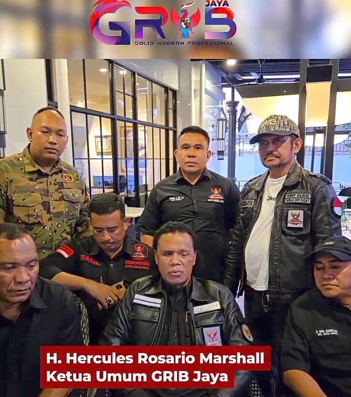 Ketum DPP GRIB Jaya H. Hercules RM Instruksikan Anggota, Kejadian di Blora Hanya Kesalahpahaman