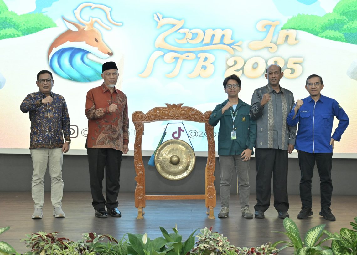 Zoom In ITB 2025, Gubernur Mahyeldi : Membantu Siswa Sumbar Lebih Siap Masuk Perguruan Tinggi
