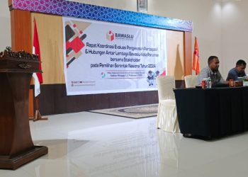 Bawaslu Kota Pariaman Libatkan Seluruh Unsur Stakeholder Evaluasi Pengawasan Partisipatif